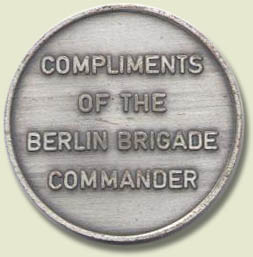 Image of Berlin Brigade Challenge Coin.