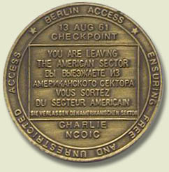 Image of Military Police Challenge Coin.