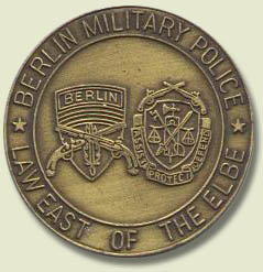 Image of Military Police Challenge Coin.