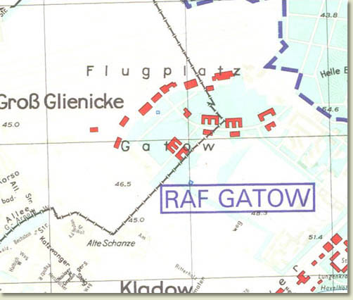 Map of RAF Gatow.