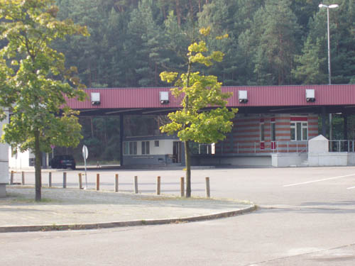 Image of checkpoint booth.