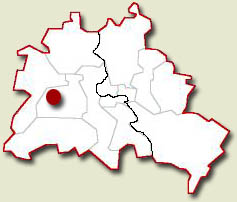 Image showing the location of Site IV on Berlin map